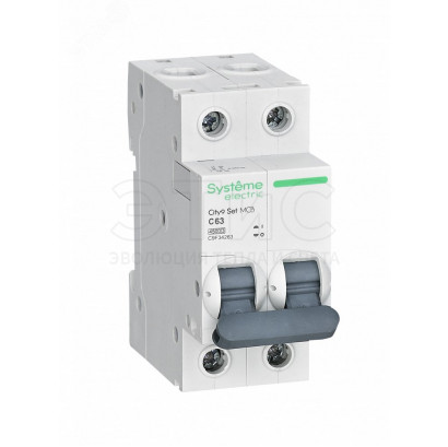 Выключатель автоматический 2П 63A C 4,5кА 230В City9 Set